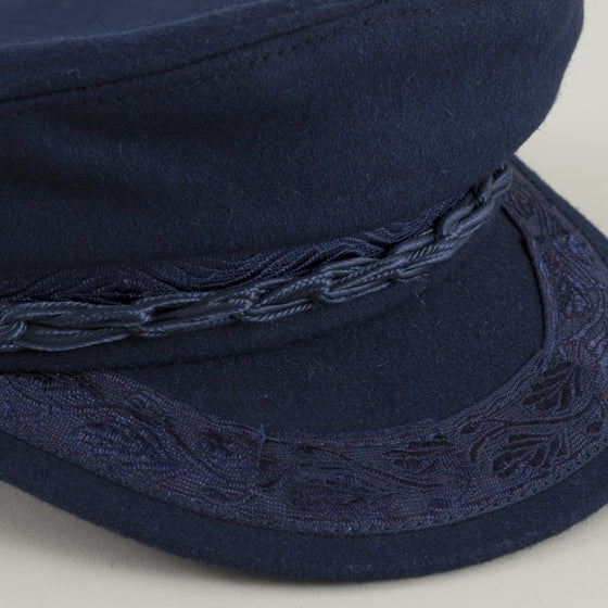 Aegean Greek Fishermans Cap Blue Image #1