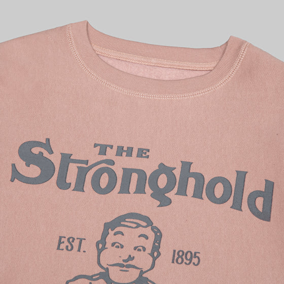Heavyweight Crew Neck Sweatshirt, Pink