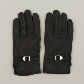 Geier Glove Deerskin Strap Gloves Black Image #1