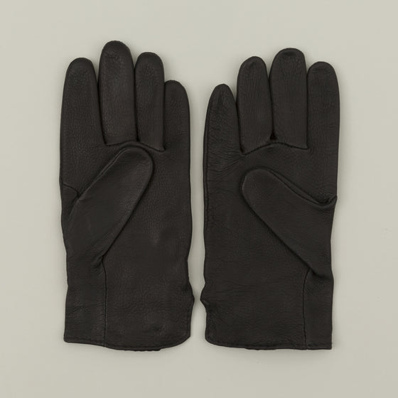 Geier Glove Deerskin Strap Gloves Black Image #1