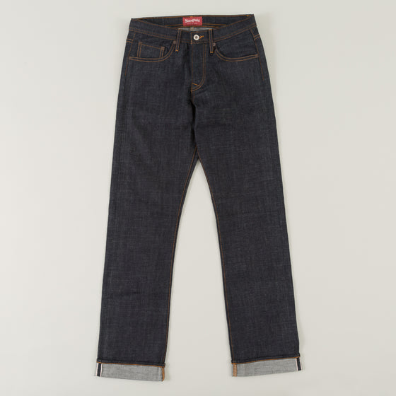 The Stronghold Jeans Original Fit 10 5 Oz Indigo Selvage Denim W Spice Stitching Image #1
