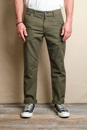 Freenote Workers Chino Slim Straight Olive