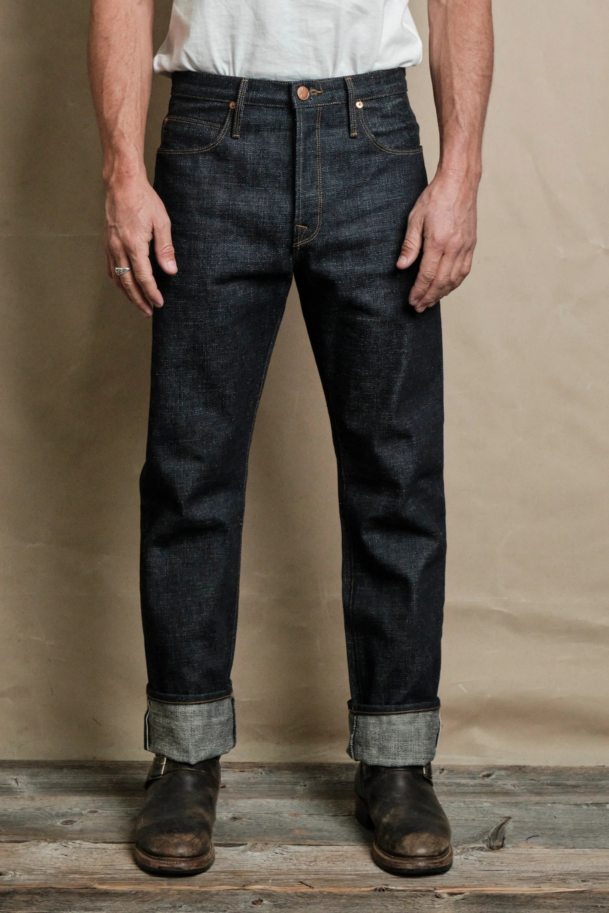 Freenote Belford Straight 17 Ounce Indigo Denim