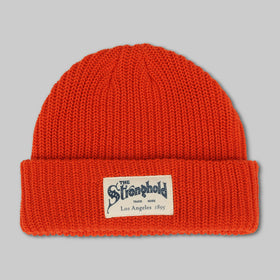 Cotton Watch Cap, Orange