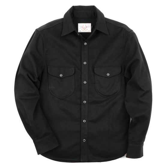 Freenote Bodie Black Twill Shirt