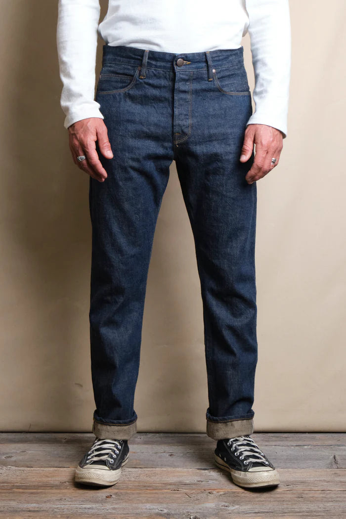 Freenote Rios Slim 13 oz Natural indigo Rinsed Denim