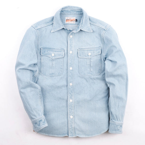 Rancho Bleach Indigo Corduroy