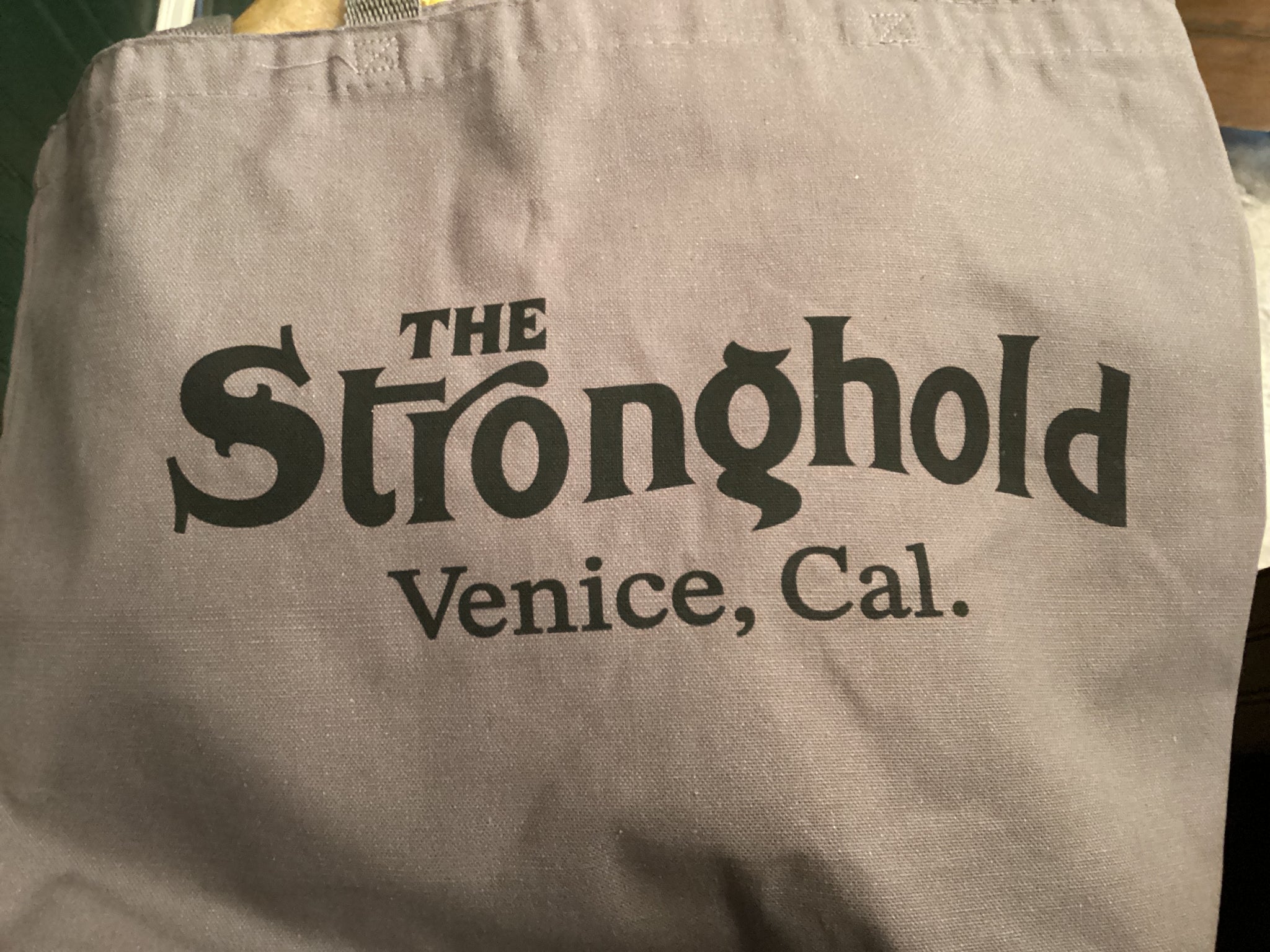 Stronghold Canvas Tote OG Logo Grey