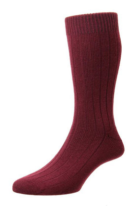 Pantherella Packington Sock Wine
