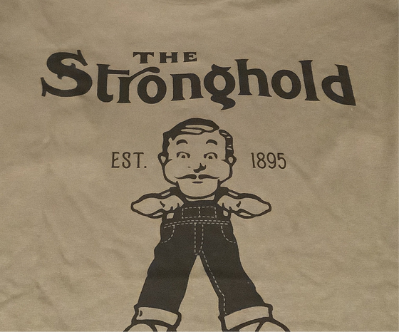 Stronghold Steve Tee ARMY GREEN