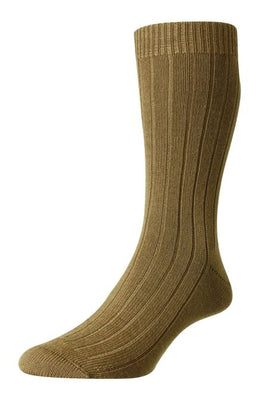 Pantherella Packington Sock Dark Camel