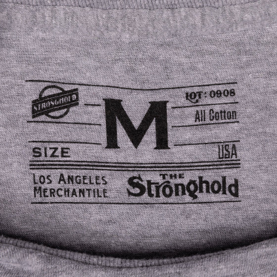 Heavyweight Crew neck Tee, Light Grey