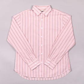 Classic Pink Pin Stripe Dress Shirt