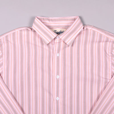 【THE MOZZ】Pin Brushed Shirt Setup Mizzen+Main Leeward Long Sleeve Button Down Golf Dress Shirt