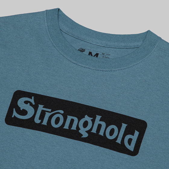 Heavy Weight Box Logo Tee, Teal