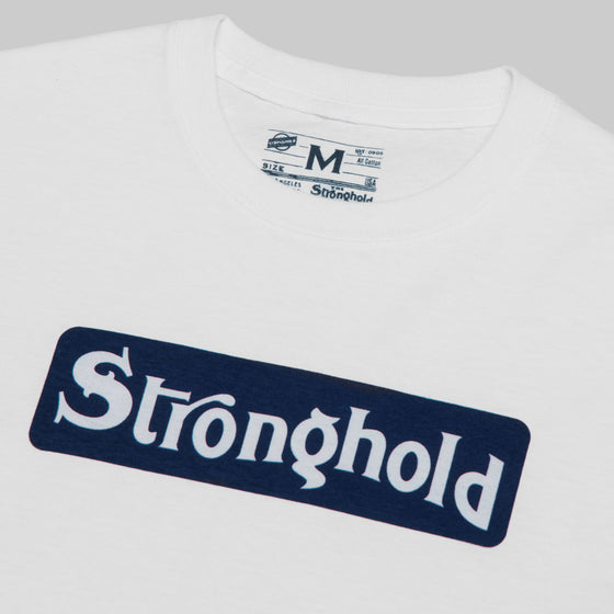 Heavy Weight Box Logo Tee, White