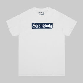 Heavy Weight Box Logo Tee, White