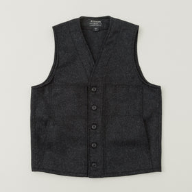 Filson Mackinaw Wool Vest Charcoal Image #1