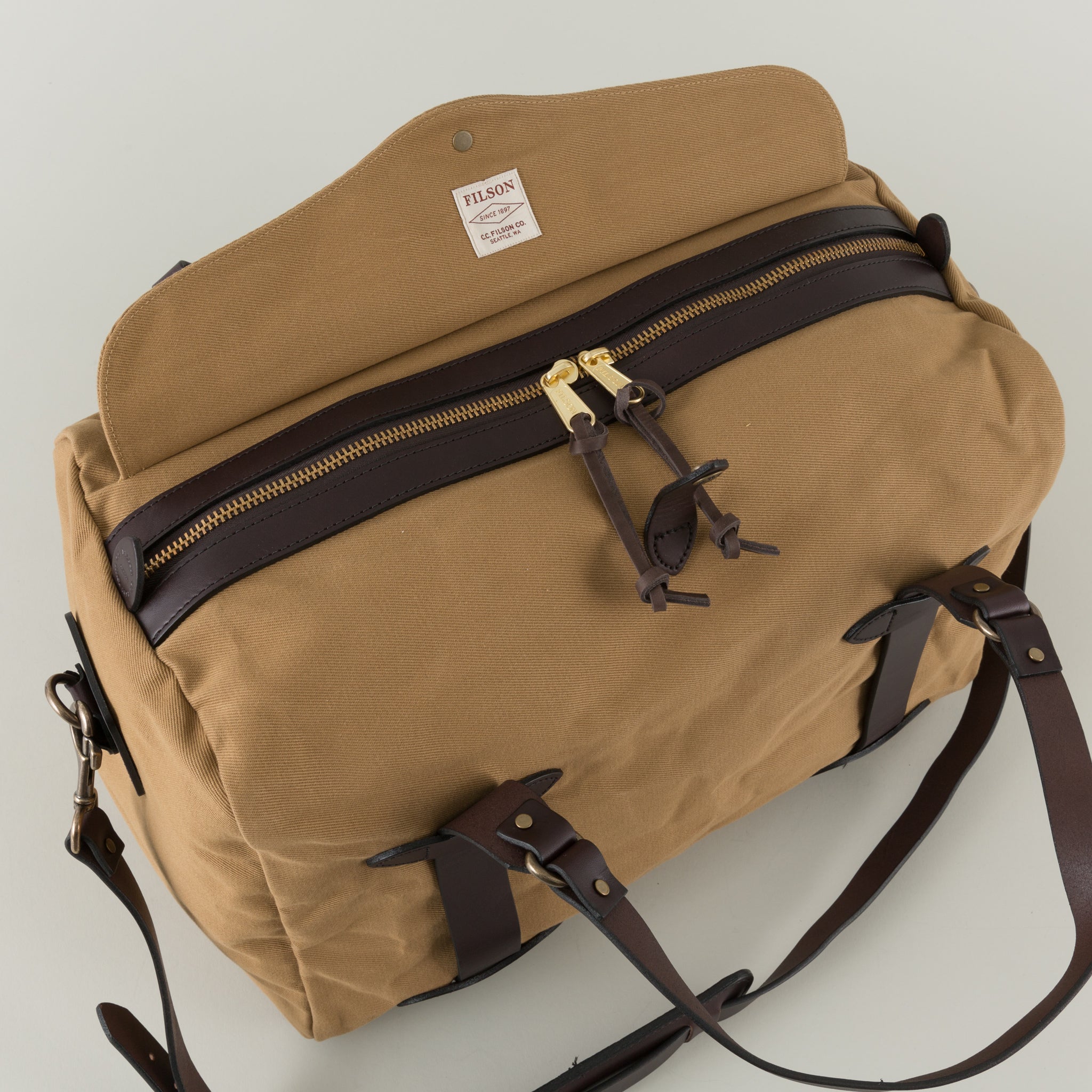 Medium Duffle Bag, Tan