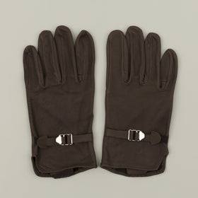 Geier Glove Deerskin Strap Gloves Brown Image #1