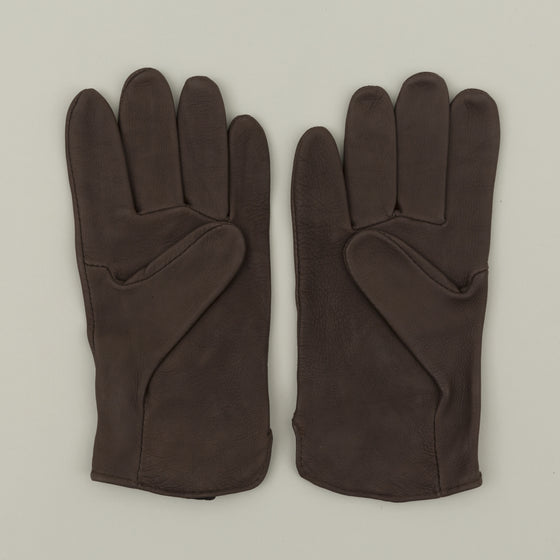 Geier Glove Deerskin Strap Gloves Brown Image #1