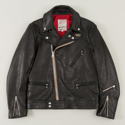 Lewis Leathers Cyclone Black Sheepskin - The Stronghold