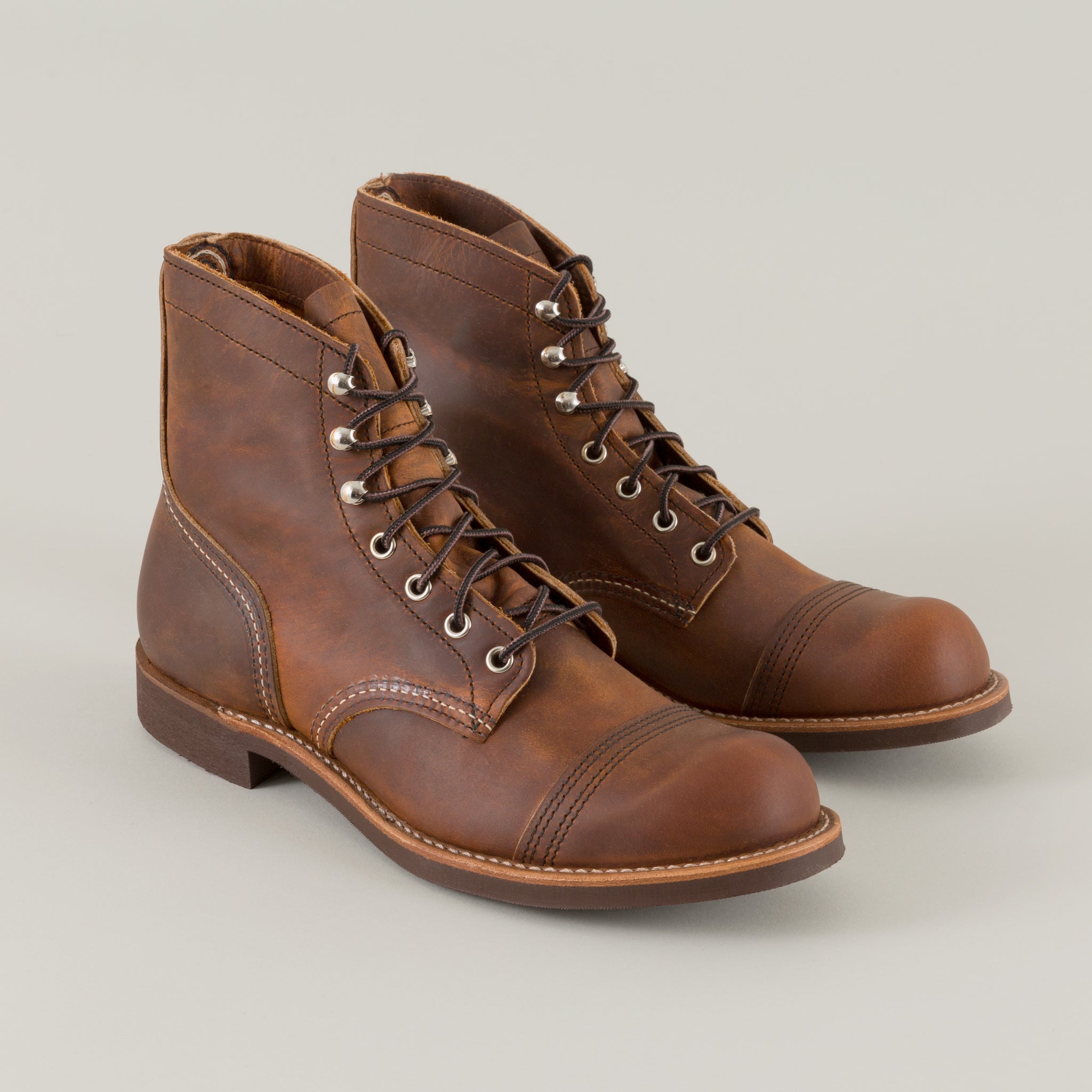 Red Wing Iron Ranger 6 Boot Copper Rough & Tough Leather - Style 8085 –  Berkeley Supply