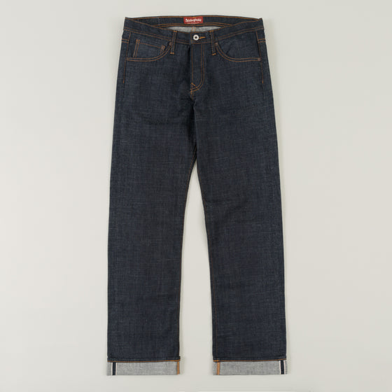 Heritage Fit, 12.5 oz Indigo Selvedge Raw Denim DM100