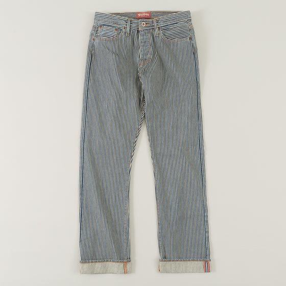 The Stronghold Jeans Original Fit 11 5 Oz Hickory Stripe Selvage Denim Image #1