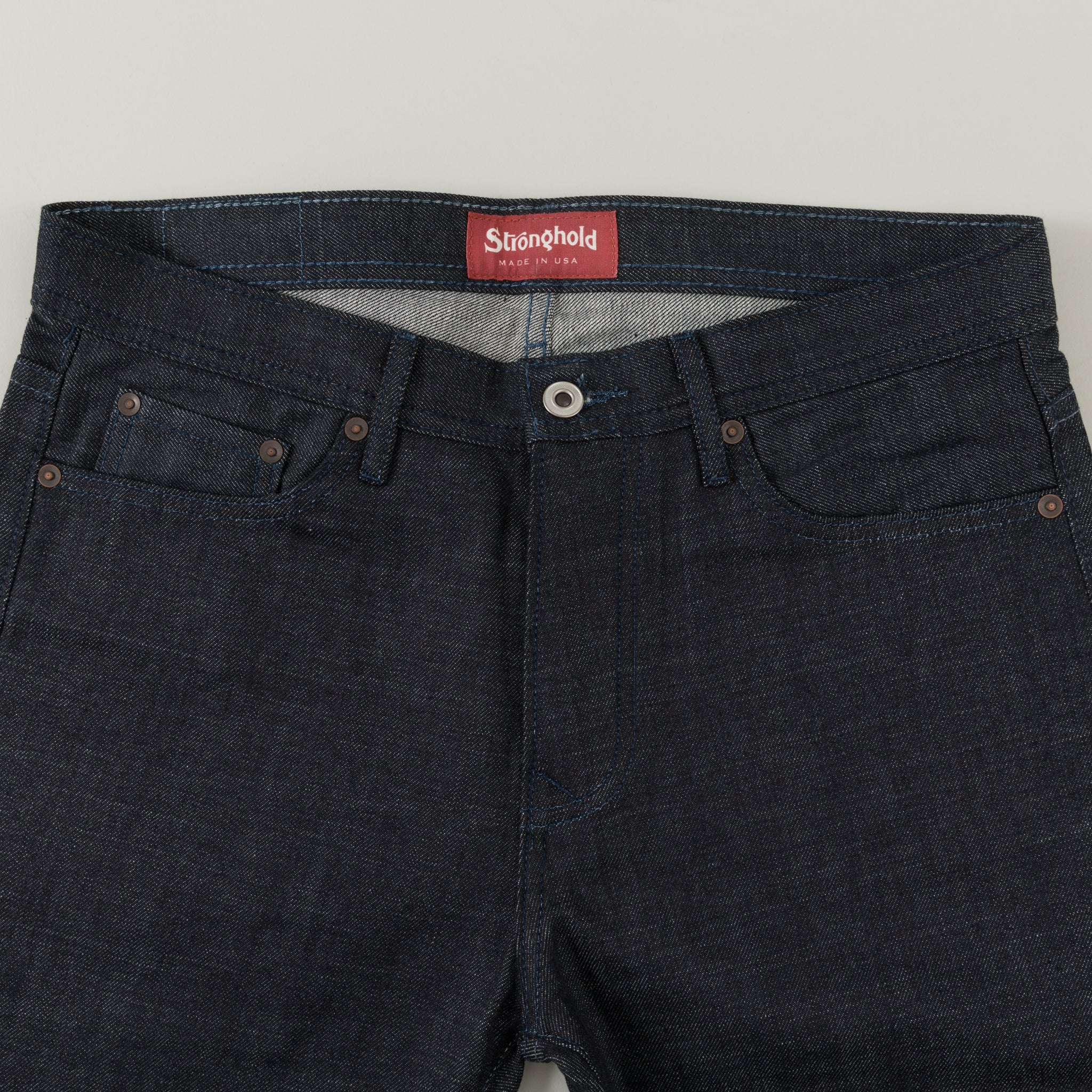 Slim Straight, 10.5 oz Indigo Selvedge Denim w/ Indigo