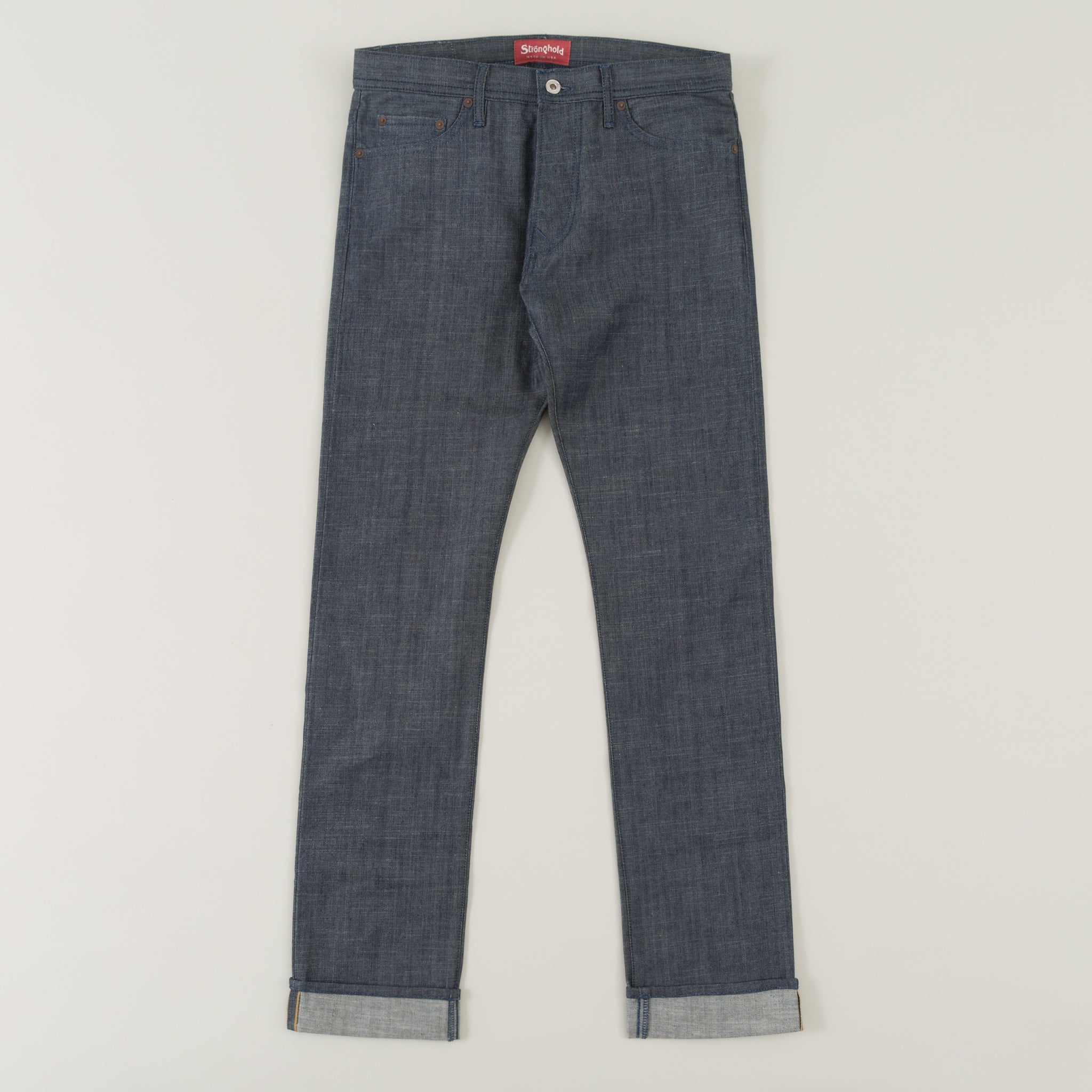 Tight Fit 11oz Indigo Stretch Selvedge Denim – gravitypope