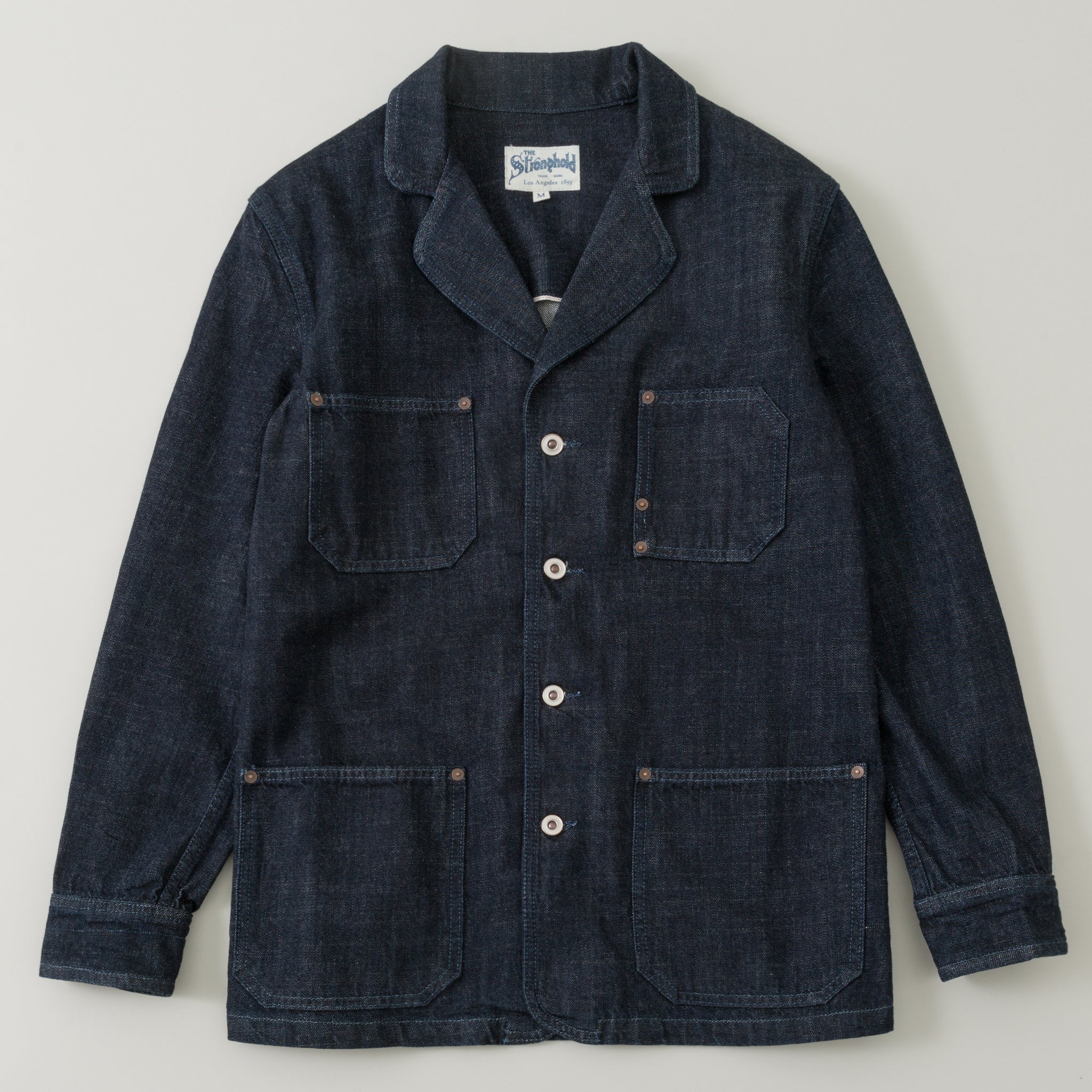 Work Jacket, 10.5 oz Indigo Selvedge Denim